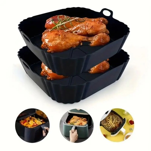 Reusable silicone air fryer - silicone,