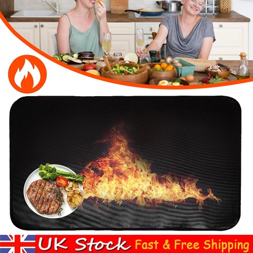 Non slip heat resistant mat - heat,