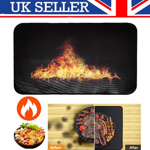Heat resistant mat non - heat, slip