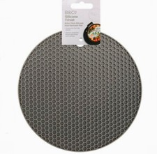 Silicone Trivet Mat Round Hot